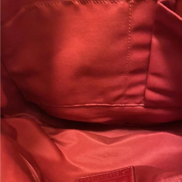 Coach Red and Brown Signature Tote - Picture 15 of 16